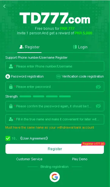 TD777 Game APK